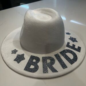Target White Bridal Party Cowboy Hat.